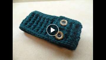 CROCHET How to #Crochet Ribbed Ear Warmer Headband #TUTORIAL #275 LEARN CROCHET