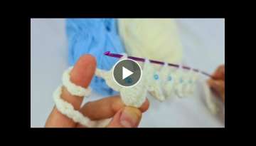 Super Very Easy Crochet Knitting Model-Como Tejer Tejidos a crochet - Tığ İşi Kolay Örgü Mo...