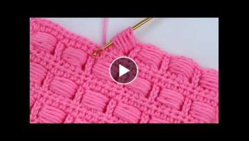 Easy crochet pattern tutorial baby blanket for beginners