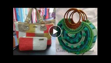 Mexican handmade crochet bags designs and purse patterns 2021-22 collection for girls