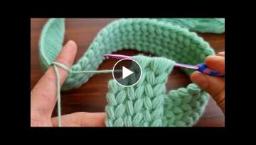 Super Easy Hairband Knitting Model