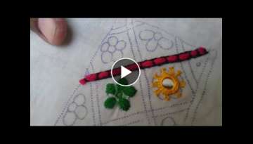 Hand Embroidery: Dorri design/Cut design part-2