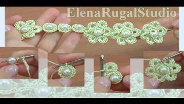 Crochet Floral Cord Tutorial 150 Langkah demi Langkah Merenda Bunga