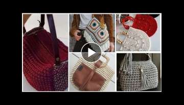 new very useful beautiful crochet handbags Designe