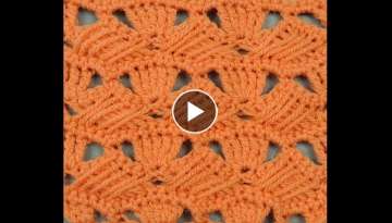 Crochet : Punto Fantasia Cruzado Crochet : Punto Fantasia Cruzado