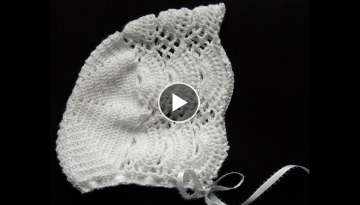 Crochet : Gorro de Bebe en Hilo. Parte 1 de 4
