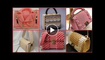 Most Beautiful & Stylish Hand Made Crochet Purses,Hand Bags,Clatuches Designs Ideas 2022