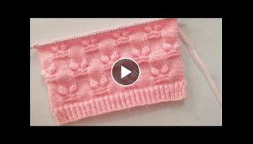 Very pretty Knitting Stitch pattern For Babies Sweater Very pretty Knitting Stitch pattern For Babies Sweater