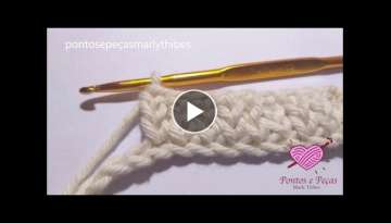 PONTO ALTO CROCHE SEM LAÇADAS TUTORIAL MARLY THIBES PONTO ALTO CROCHE SEM LAÇADAS TUTORIAL MARLY THIBES