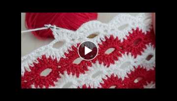 Super Easy Crochet Knitting - Beautiful Crochet Vest Blanket Pattern