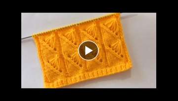 Beautiful Knitting Stitch Pattern For Gents/Ladies Sweater/Cardigan