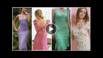 Elegent women fashion fancy bolero lace pattern mini dress/Boho fashion crochet dress design ide...