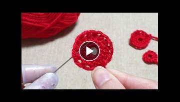 Amazing Woolen Flower Craft Ideas - Hand Embroidery Design Trick - Easy Wool Flowers