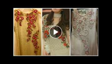 Gorgeous Hand Embroidery Shirts for Ladies - Creative Kurti Embroidery Designs