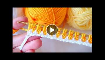 Very easy to make, gorgeous Tunisian knitting pattern Knitting Crochet baby blanket blanket vest ...