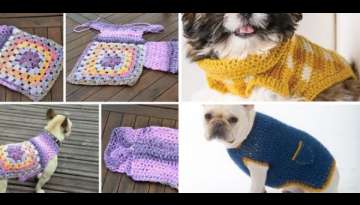 Simple Dog Sweater with Tutorial Simple Dog Sweater with Tutorial
