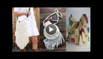 Top 30 beautiful crochet purse new pattern & design 2022