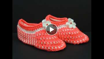 Crochet: Pantuflas Crochet: Pantuflas