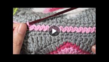 Joining Squares Idea in Crochet | Zigzag Slip Stitch Method | Embroidery Inspired Joining Squares Idea in Crochet | Zigzag Slip Stitch Method | Embroidery Inspired