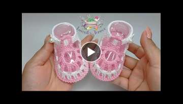 LOOK HOW EASY IT IS INCREDIBLE CROCHET PATTERN FOR SHOES STEP BY STEP EASY AND QUICK TO KNIT
