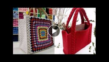 Very creative and stylish hand made Crochet bags/Shoulder crochet bags