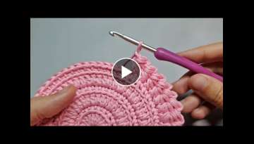Unusual BORDER HOOK! So you haven't knitted yet! Very beautiful edge binding | Crochet border