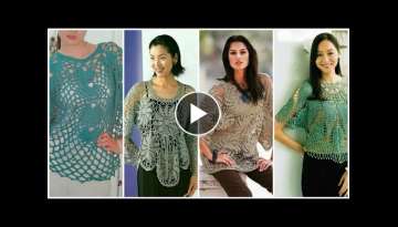 Unique and stylish crochet Bolero lace pattern top vest blouse/loose beggie/boho fashion for ladi...