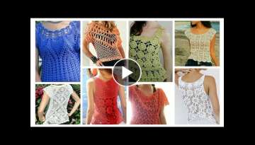 Very Much Stylish Fashion Designers Fancy Crochet Embroidered Doily Lace pattern CropTop Blouse
