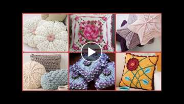 30+ Stylish & Fancy Hand Made Crochet Coushions Designs Ideas 2021-22