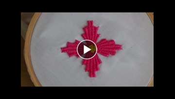 Hand Embroidery: Kadai kamal Stitch (Flowers) Hand Embroidery: Kadai kamal Stitch (Flowers)