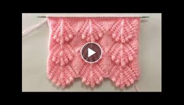Very Beautiful Knitting Stitch Pattern For Ladies Sweater/Cardigan
