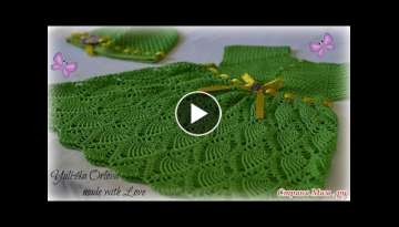 Crochet Patterns| for free |crochet baby dress