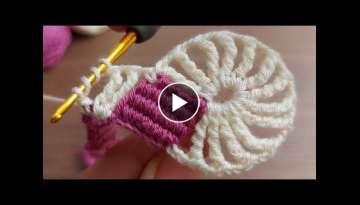 Super Easy Crochet Knitting - Beautiful Crochet Knitting Pattern
