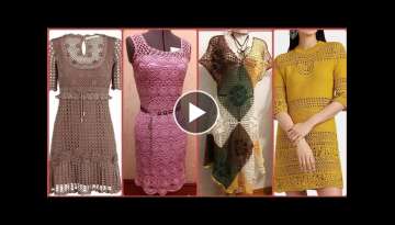30+ Elegant & Stylish Crochet Minni Dress Designs Ideas 2022