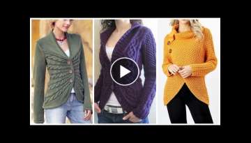 Stylish & trending fashion ideas for crochet sweaters & cardigan/high fashion