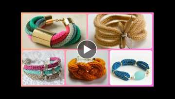 Latest Gorgeous Handmade crochet Bracelet 30+ Ideas
