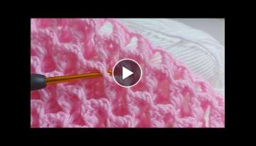 Very Easy Crochet Baby Blanket Knitting Pattern Making - New Trend Knitting Blanket Patterns