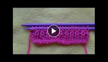 Knitting Rib for Beginners 