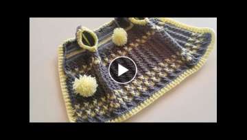 HOW TO KNIT BABY VEST WITH RELIEF PATTERN / crochet BABY VEST/ BABY VEST