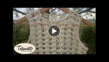 Jersey a ganchillo ( 1 de 2 ) -1- Jersey a ganchillo ( 1 de 2 ) -1-