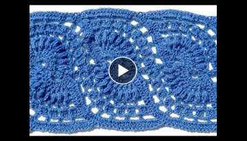 Crochet : Punto Entrelazado # 10
