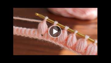INCREDIBLE - How to make Tunisian Crochet Knitting - Baby Blanket for Beginners online Tutorial