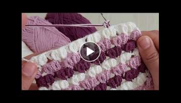 Super Easy 3D Crochet Knitting - Adorable 3D Crochet Vest Blanket Pattern