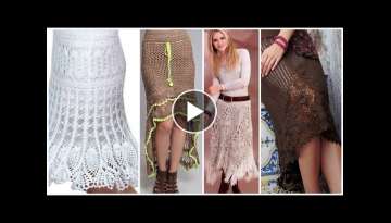 Latest Top 53 Crochet Skirts | Handmade Designer's Skirts |Party & Casual Wear For Girls