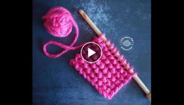 Tunisian Crochet - The Tunisian Reverse Stitch Tutorial
