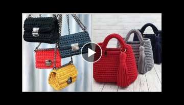 Crochet bag-Macrame bags-Crochet bag new designs