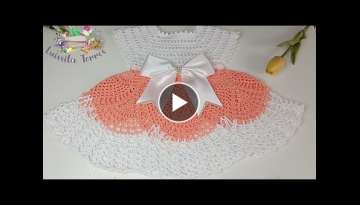 beautiful crochet pineapple dress elegant and easy to make step by step baby crochet pattern