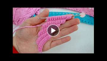 Tunisian Beautiful Knitting Pattern & Super Easy Tunisian Knitting