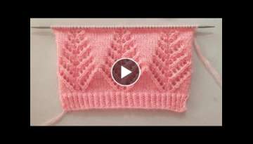Beautiful Knitting Stitch Pattern For Cardigan