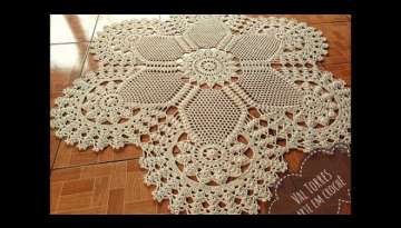 Living Room Imperial Crochet Rug